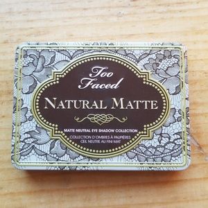Too Faced Natural Matte palette